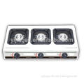 3 burner table gas stove with stainless steel (Jk-308SH)